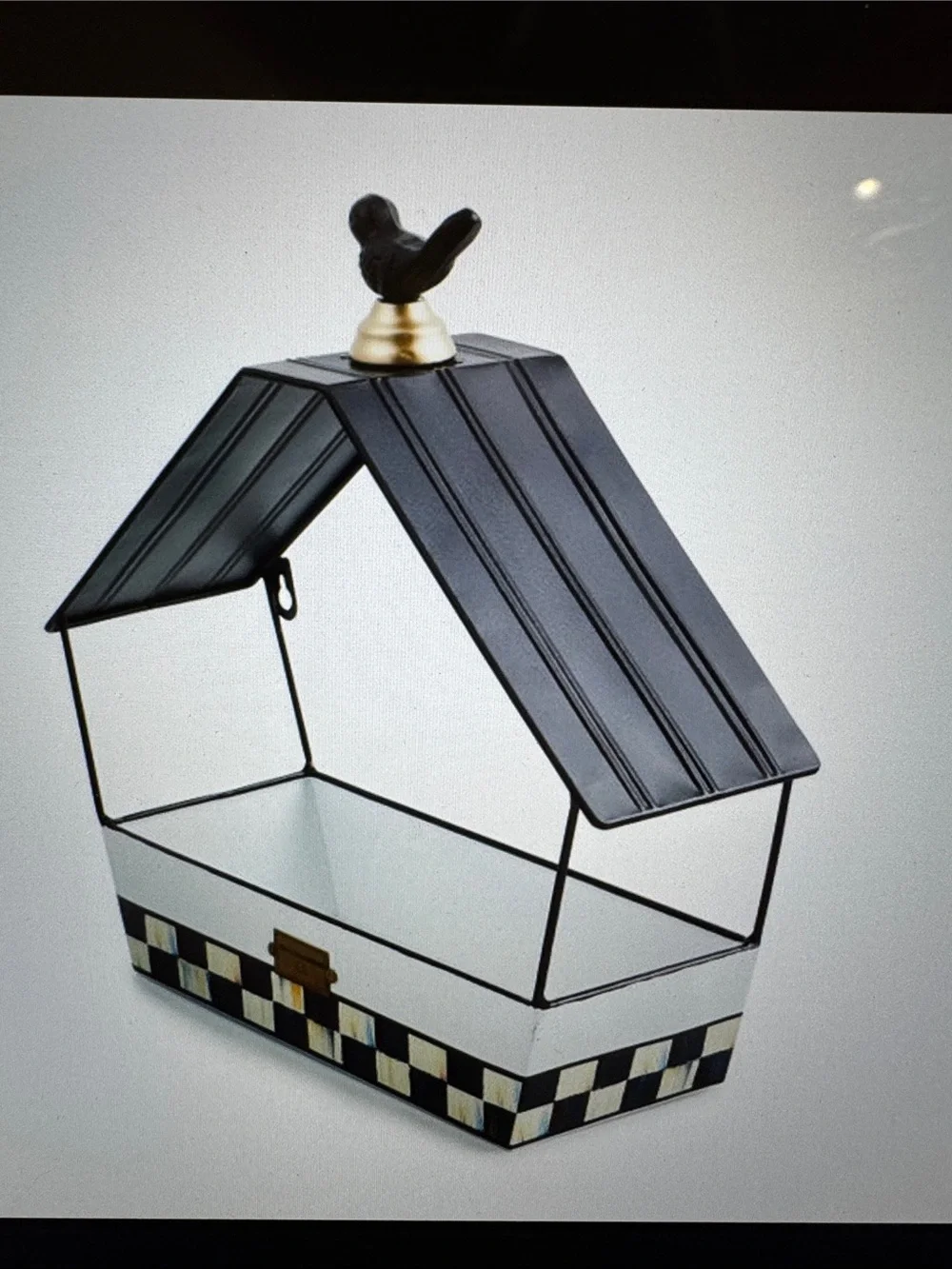 MacKenzie-Childs Spectator Wall Bird Feeder
